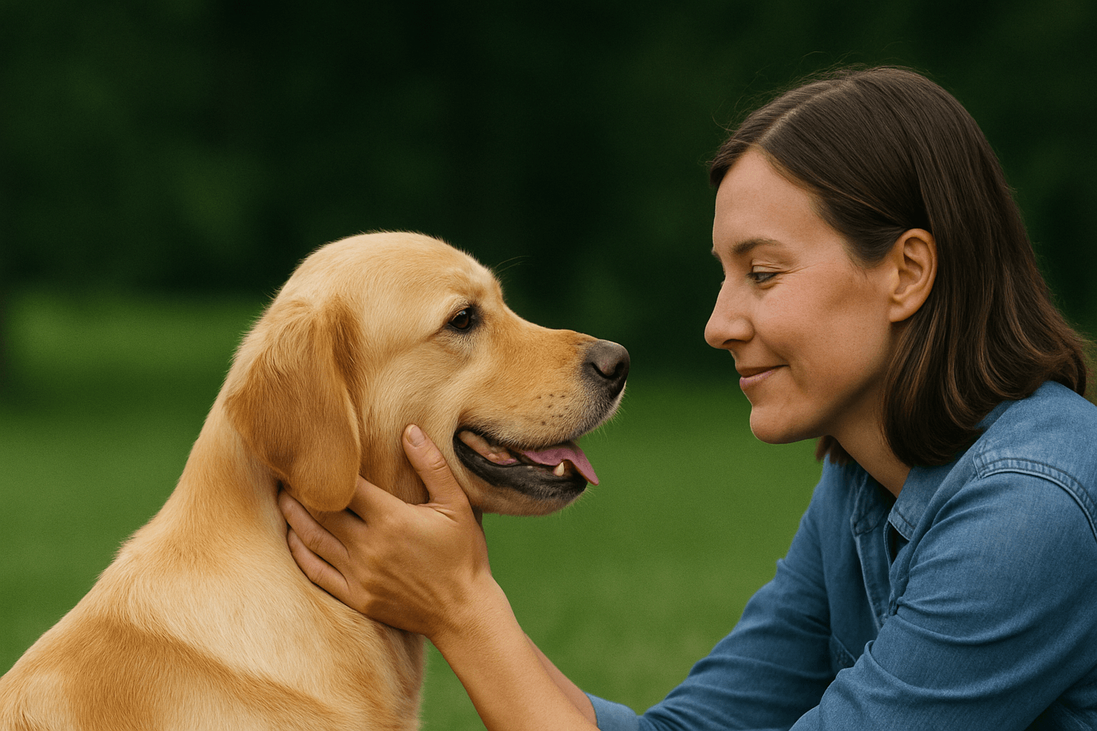building a bond through training