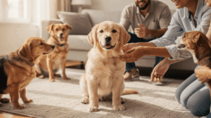 Puppy socialization window during critical growth stages