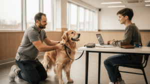 Cost of dog training explained during a private lesson